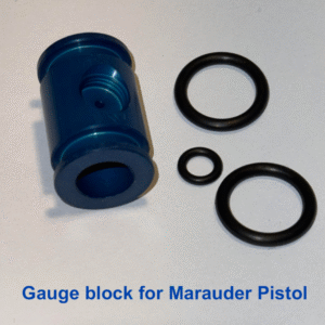Gauge block for Marauder Pistol and Others