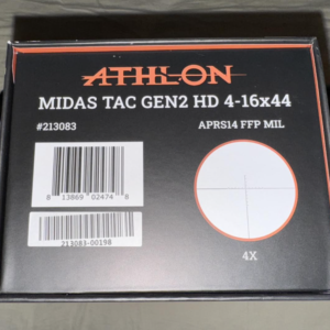 Athlon Midas Tac Gen2 HD 4-16×44